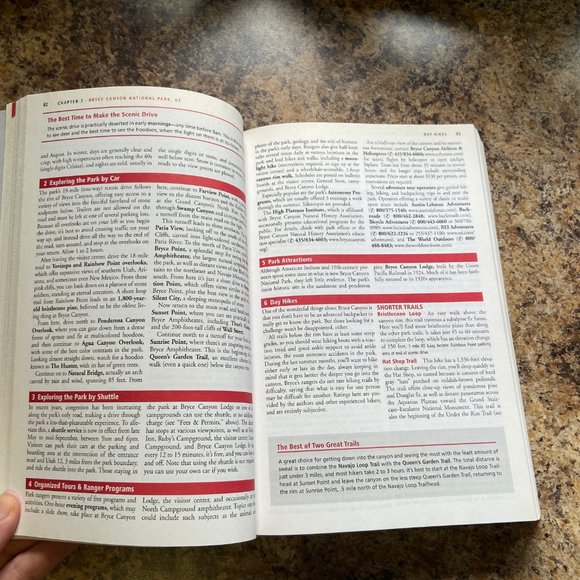 Frommer's National Parks of the American West 7th Edition Guidebook Travel Book - Picture 11 of 16